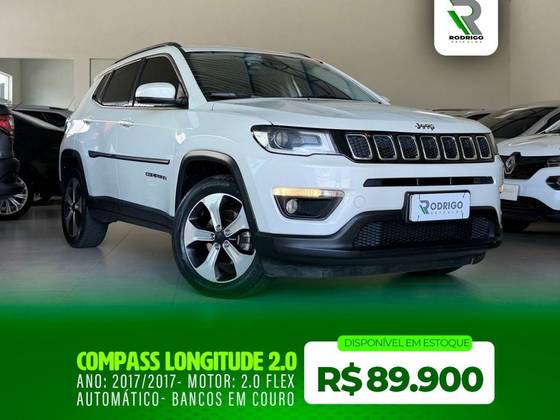 JEEP COMPASS 2.0 16V FLEX LONGITUDE AUTOMÁTICO
